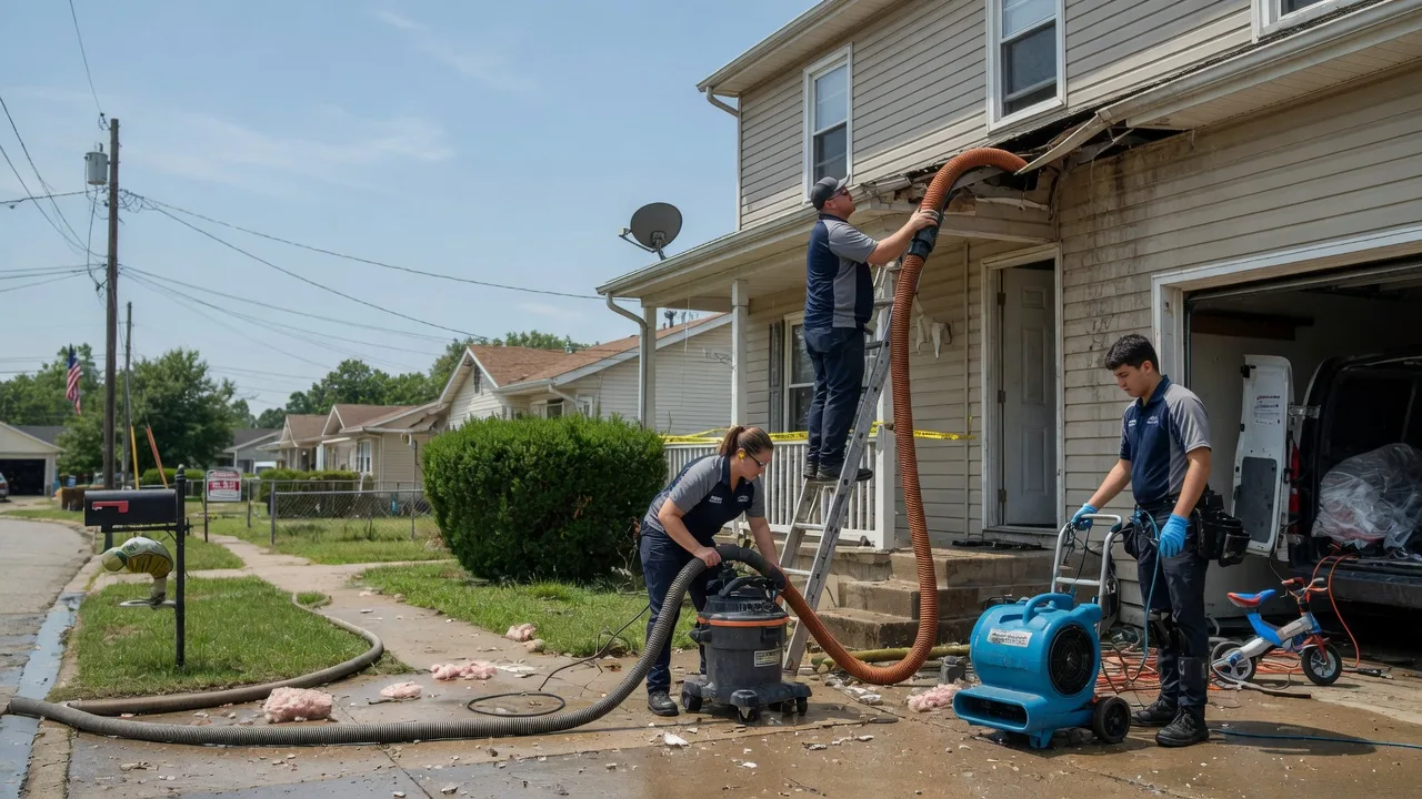 Water Damage Restoration in Hensley, AR near me